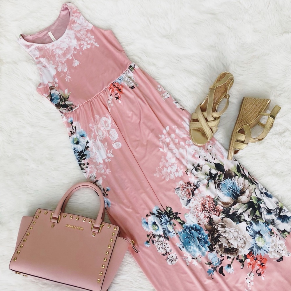 NEW boutique floral dress maxi!